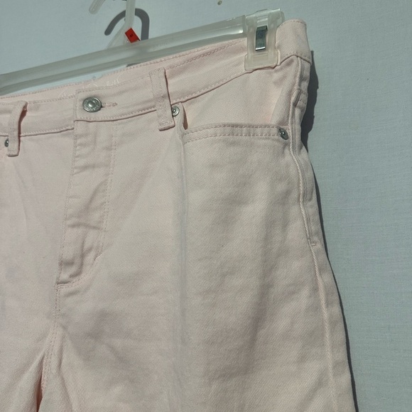 Gloria Vanderbilt Pink High Waisted Capri Jeans Size 10 - Picture 2 of 5